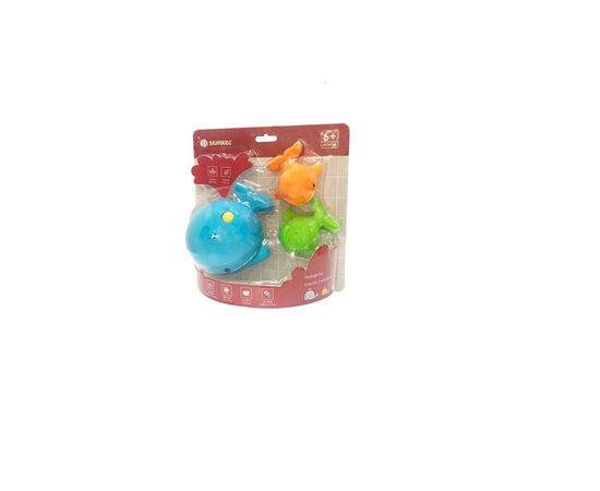 Игрушка для ванной Bravokids Семья китов (786434)