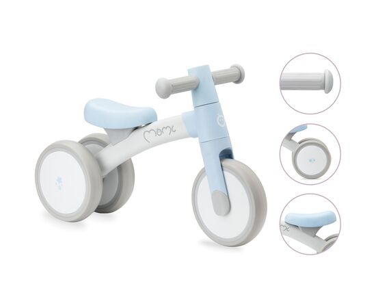 Беговел MoMi Tedi Light Blue (ROBI00037), изображение 2 Беговел MoMi Tedi Light Blue (ROBI00037), изображение 2