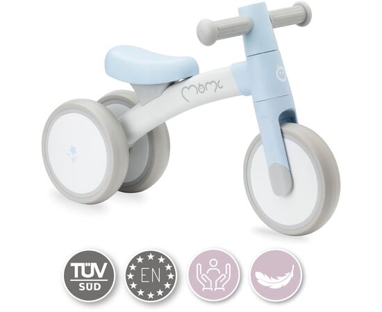 Беговел MoMi Tedi Light Blue (ROBI00037), изображение 4 Беговел MoMi Tedi Light Blue (ROBI00037), изображение 4