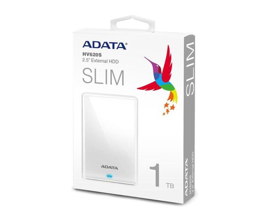Внешний жесткий диск 2.5" 1TB ADATA (AHV620S-1TU31-CWH), изображение 5 Внешний жесткий диск 2.5" 1TB ADATA (AHV620S-1TU31-CWH), изображение 5