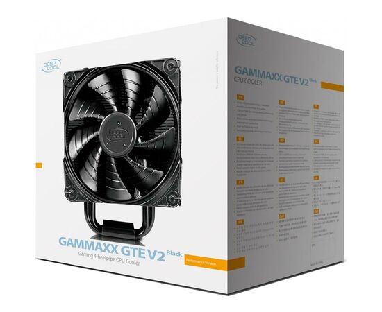 Кулер для процессора Deepcool GAMMAXX GTE V2 BLACK, изображение 9 Кулер для процессора Deepcool GAMMAXX GTE V2 BLACK, изображение 9