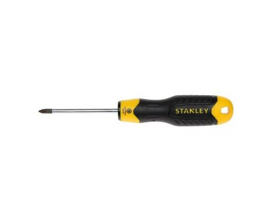 Отвертка Stanley Cushion Grip, Pz1x75 мм, блистер (1-64-955)