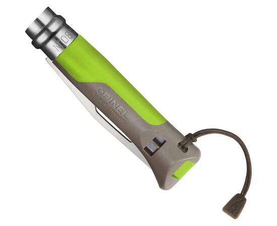 Нож Opinel №8 Outdoor зеленый (001715), изображение 2 Нож Opinel №8 Outdoor зеленый (001715), изображение 2