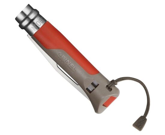 Нож Opinel №8 Outdoor красный (001714), изображение 2 Нож Opinel №8 Outdoor красный (001714), изображение 2
