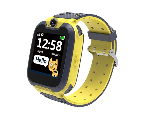 Смарт-часы Canyon CNE-KW31YB Kids smartwatch Tony, Yellow-Grey (CNE-KW31YB)