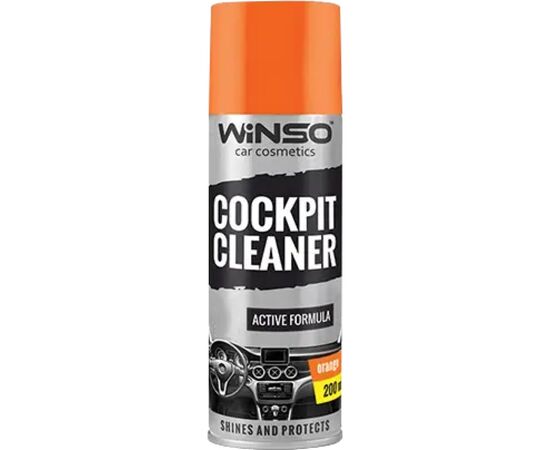 Автополироль WINSO Cockpit Cleaner (апельсин) 200мл (820250)