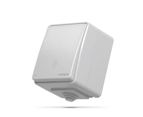 Переключатель Videx BINERA IP65 наружный 1кл проходной