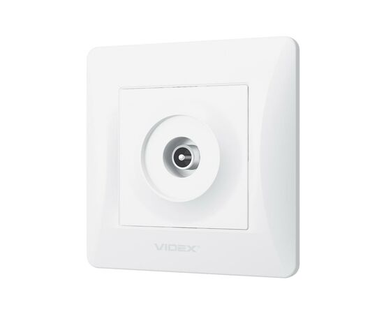 ТВ розетка Videx VF-BNSK1TVME-W