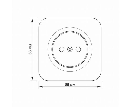 Розетка Videx BINERA IP20 наружная 1ая белая (VF-BNS21-W), изображение 4 Розетка Videx BINERA IP20 наружная 1ая белая (VF-BNS21-W), изображение 4