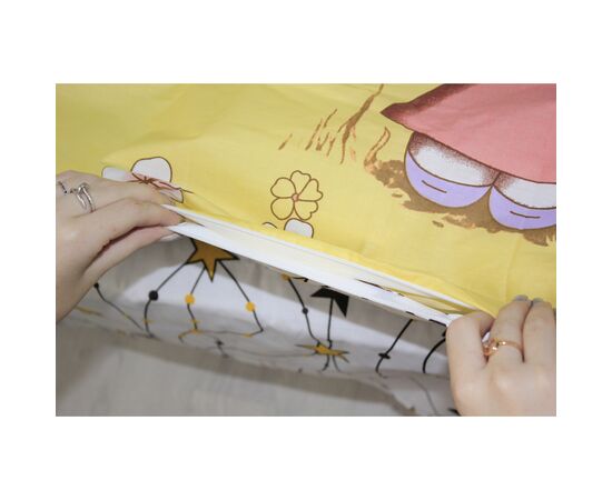 Постельное белье MirSon Бязь 17-0524 Kitty King Size (2200003662900), изображение 4