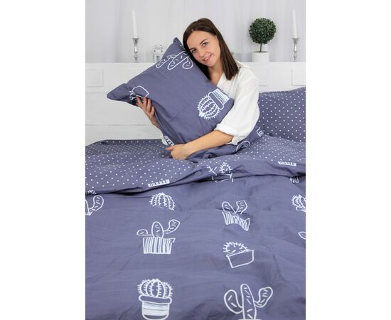 Постільна білизна MirSon Бязь Premium 17-0300 Singapore 110х140 (2200002310444), зображення 6