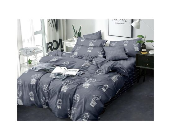 Постельное белье MirSon Бязь Premium 17-0300 Singapore 2 х 160х220 (2200002316910)
