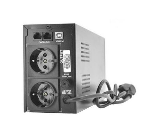 Источник бесперебойного питания Ritar E-RTM650 (390W) ELF-L (E-RTM650L), изображение 2 Источник бесперебойного питания Ritar E-RTM650 (390W) ELF-L (E-RTM650L), изображение 2