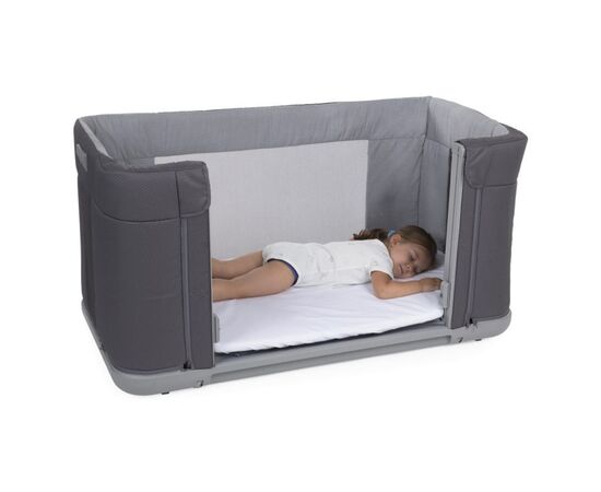 Кроватка Chicco 3 в 1 Next2Me Forever dark grey (79650.77), изображение 4 Кроватка Chicco 3 в 1 Next2Me Forever dark grey (79650.77), изображение 4