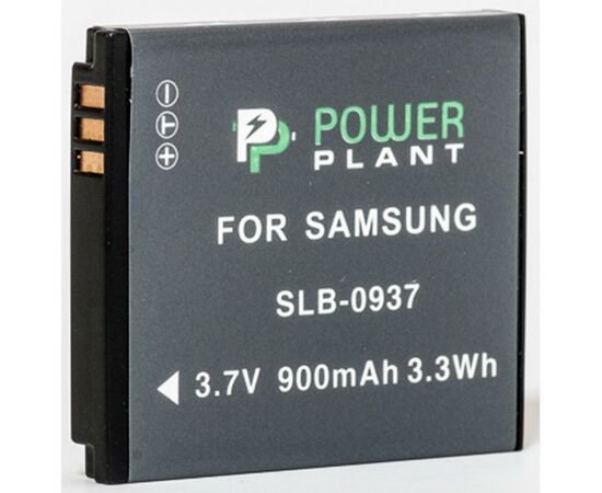 Аккумулятор к фото/видео PowerPlant Samsung SLB-0937 (DV00DV1210), изображение 2 Аккумулятор к фото/видео PowerPlant Samsung SLB-0937 (DV00DV1210), изображение 2