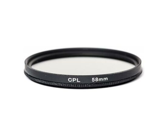 Светофильтр PowerPlant CPL 58 мм (CPLF58), изображение 2 Светофильтр PowerPlant CPL 58 мм (CPLF58), изображение 2