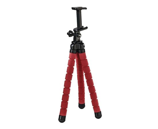 Штатив Hama Flex 26 cm red (00004617), изображение 4 Штатив Hama Flex 26 cm red (00004617), изображение 4