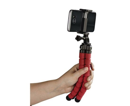 Штатив Hama Flex 26 cm red (00004617), изображение 7 Штатив Hama Flex 26 cm red (00004617), изображение 7
