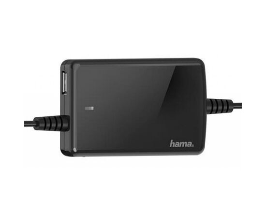 Блок питания к ноутбуку Hama Автомобильный 12V 70W Универсальный (00200008), изображение 2 Блок питания к ноутбуку Hama Автомобильный 12V 70W Универсальный (00200008), изображение 2