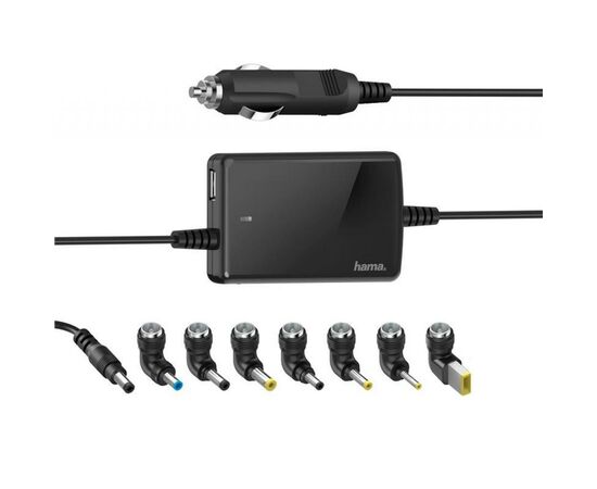 Блок живлення до ноутбуку Hama Автомобільний 12V 70W Універсальний (00200008)