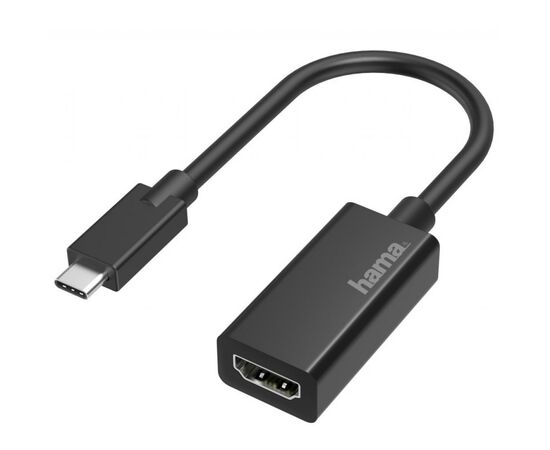 Переходник USB-C to HDMI Ultra HD 4K Black Hama (00200315)