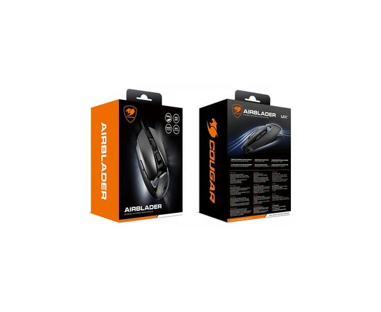 Мышка Cougar AirBlader USB Black, изображение 9 Мышка Cougar AirBlader USB Black, изображение 9