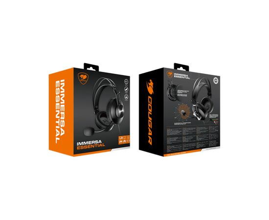 Наушники Cougar Immersa Essential Black, изображение 7 Наушники Cougar Immersa Essential Black, изображение 7