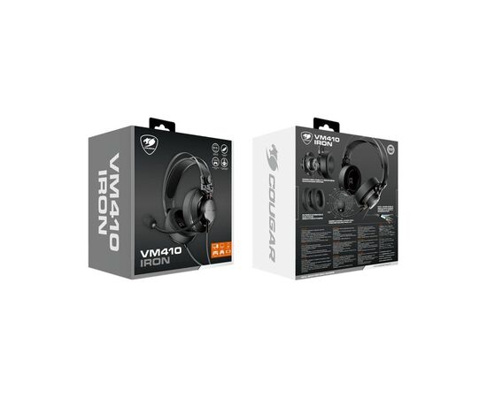 Наушники Cougar VM410 Iron, изображение 8 Наушники Cougar VM410 Iron, изображение 8