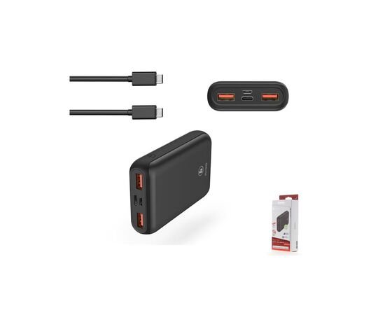Батарея универсальная Hama PD 10HD 10000mAh Anthracit (00201662), изображение 4 Батарея универсальная Hama PD 10HD 10000mAh Anthracit (00201662), изображение 4