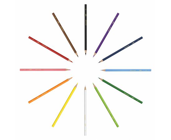 Карандаши цветные Bic Evolution Aquacouleur 12 шт (bc8575614), изображение 2 Карандаши цветные Bic Evolution Aquacouleur 12 шт (bc8575614), изображение 2