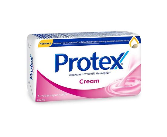 Твердое мыло Protex Cream Антибактериальное 90 г (8693495037327)