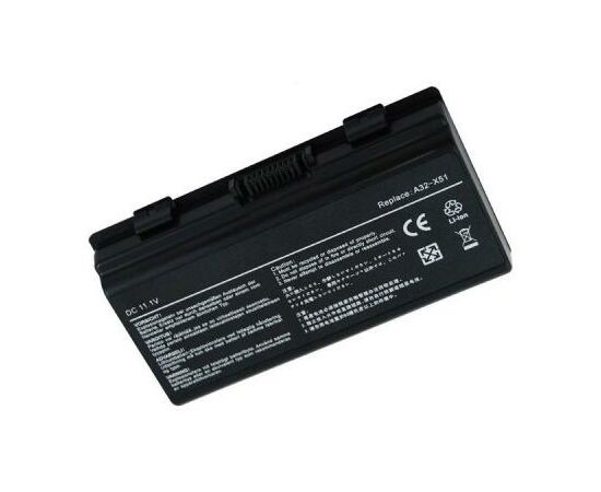 Аккумулятор для ноутбука ASUS X51H (A32-T12, AS5151LH) 11.1V 5200mAh PowerPlant (NB00000011), изображение 2 Аккумулятор для ноутбука ASUS X51H (A32-T12, AS5151LH) 11.1V 5200mAh PowerPlant (NB00000011), изображение 2