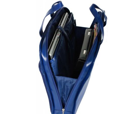 Сумка для ноутбука Sumdex 15.4" SLN-062 NV Blue leather (SLN-062NV), изображение 4 Сумка для ноутбука Sumdex 15.4" SLN-062 NV Blue leather (SLN-062NV), изображение 4