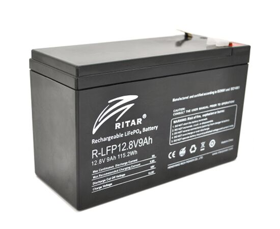 Батарея LiFePo4 Ritar R-LFP 12.8V 9Ah