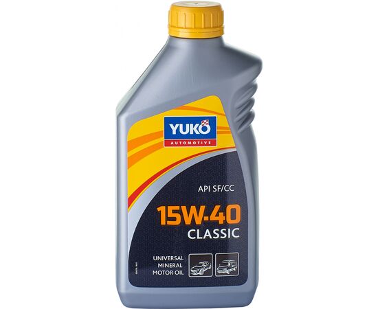 Моторна олива Yuko CLASSIC 15W-40 1л (4820070240047)