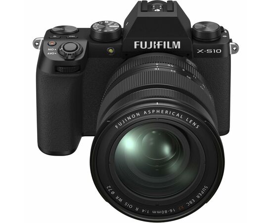 Цифровой фотоаппарат Fujifilm X-S10+ XF 16-80mm F4.0 Kit Black (16670077), изображение 10 Цифровой фотоаппарат Fujifilm X-S10+ XF 16-80mm F4.0 Kit Black (16670077), изображение 10