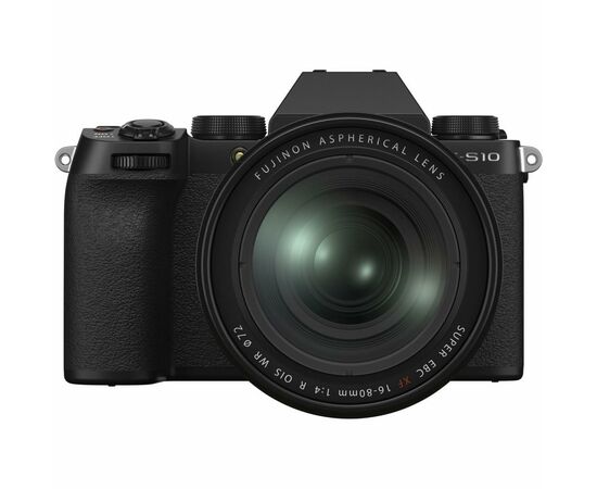 Цифровой фотоаппарат Fujifilm X-S10+ XF 16-80mm F4.0 Kit Black (16670077), изображение 2 Цифровой фотоаппарат Fujifilm X-S10+ XF 16-80mm F4.0 Kit Black (16670077), изображение 2