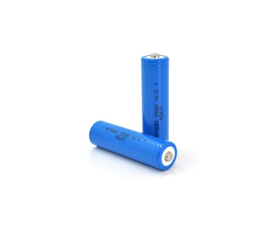 Акумулятор 18650 Li-Ion ICR18650 TipTop, 1800mAh, 3.7V, Blue Vipow (ICR18650-1800mAhTT)