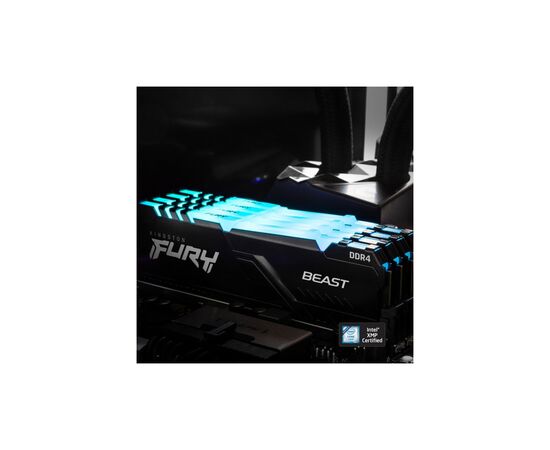 Модуль памяти для компьютера DDR4 16GB 3200 MHz Beast RGB Kingston (KF432C16BBA/16), изображение 2 Модуль памяти для компьютера DDR4 16GB 3200 MHz Beast RGB Kingston (KF432C16BBA/16), изображение 2