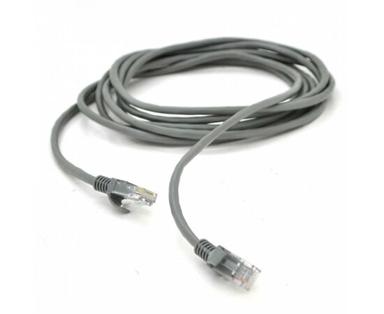 Патч-корд 25м, RJ-45, Cat.5e, CCA, біметал, сірий Ritar (PCR-CCA/25G / 00227)