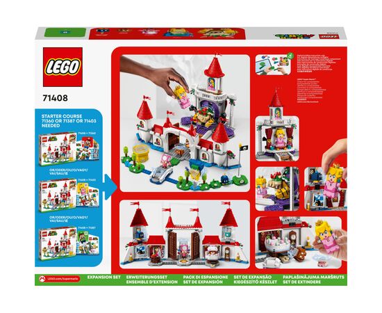 Конструктор LEGO Super Mario Додатковий набір «Замок Персика» (71408), зображення 10 Конструктор LEGO Super Mario Додатковий набір «Замок Персика» (71408), зображення 10