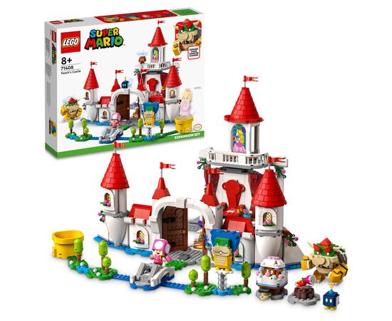 Конструктор LEGO Super Mario Додатковий набір «Замок Персика» (71408), зображення 2 Конструктор LEGO Super Mario Додатковий набір «Замок Персика» (71408), зображення 2