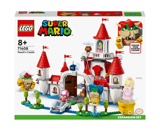 Конструктор LEGO Super Mario Дополнительный набор «Замок Персика» (71408)