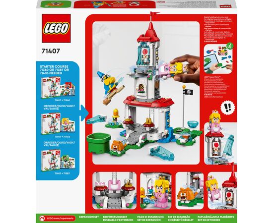 Конструктор LEGO Super Mario Додатковий набір «Костюм Піч-кішки та Крижана вежа» (71407), зображення 10 Конструктор LEGO Super Mario Додатковий набір «Костюм Піч-кішки та Крижана вежа» (71407), зображення 10