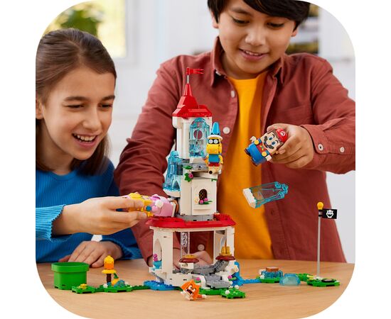 Конструктор LEGO Super Mario Додатковий набір «Костюм Піч-кішки та Крижана вежа» (71407), зображення 8 Конструктор LEGO Super Mario Додатковий набір «Костюм Піч-кішки та Крижана вежа» (71407), зображення 8