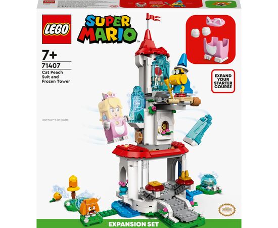 Конструктор LEGO Super Mario Дополнительный набор «Костюм Печь-кошки и Ледяная башня» (71407)