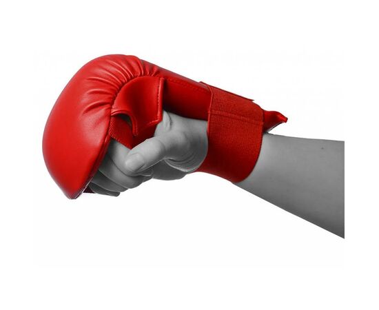 Перчатки для карате PowerPlay 3027 M 3,7 oz Red (PP_3027_M_Red), изображение 3 Перчатки для карате PowerPlay 3027 M 3,7 oz Red (PP_3027_M_Red), изображение 3