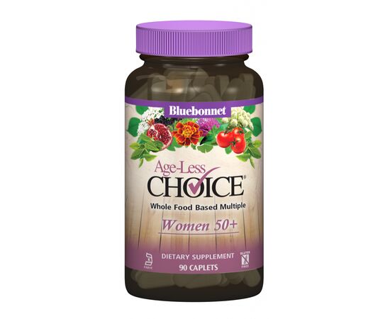 Мультивитамин Bluebonnet Nutrition Женские Мультивитамины 50+, Ageless Choice, 90 капсул (BLB0163)