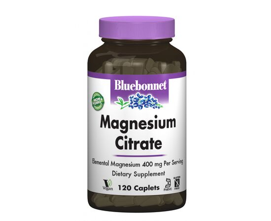 Минералы Bluebonnet Nutrition Цитрат Магния, 120 капсул (BLB-00731)