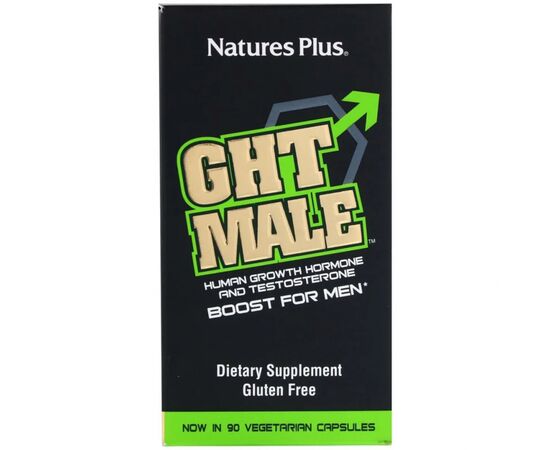 Витамин Natures Plus Усилитель Тестостерона для Мужчин, GHT Male, 90 гелевих кап (NAP-48719), изображение 2 Витамин Natures Plus Усилитель Тестостерона для Мужчин, GHT Male, 90 гелевих кап (NAP-48719), изображение 2